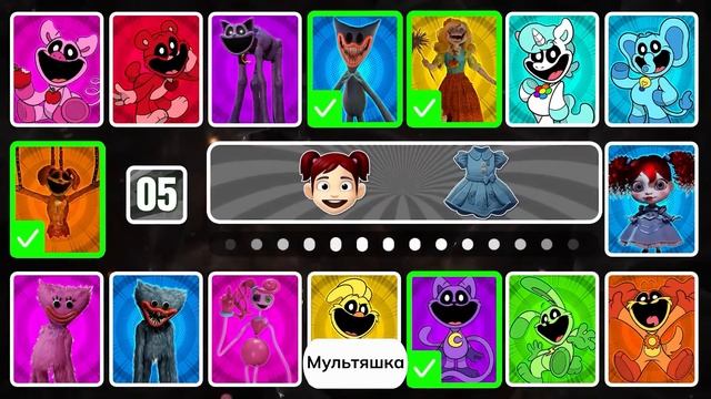 Глава Время игры Поппи в РЕАЛЬНОЙ ЖИЗНИ - Все персонажи, глава 3
