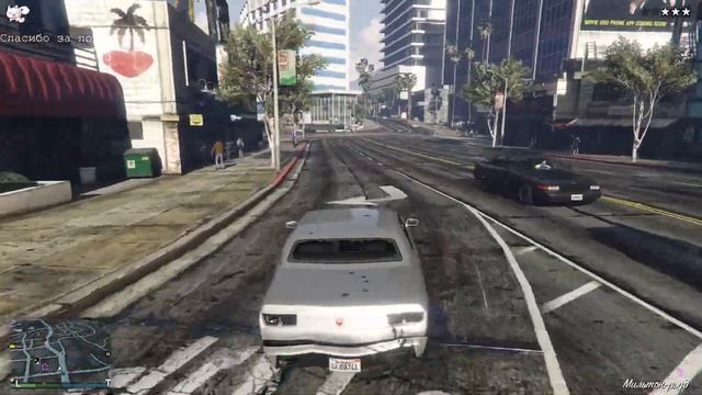 🖤 Stream - Grand Theft Auto V "Пожелайте удачи" смотреть онлайн