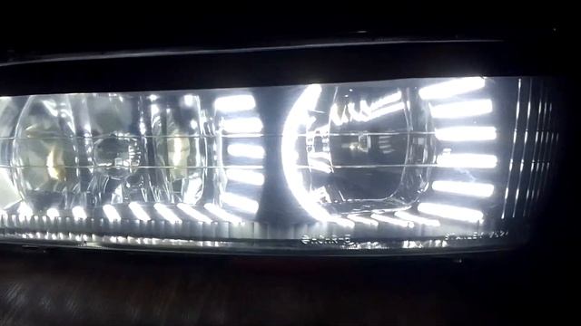 Новые фары на мой VR4 -Advan готовность 80% жду прихода линз смотреть онлайн