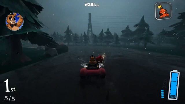 FIVE LAPS AT FREDDY'S - Новая игра по ФНАФ-у? Гонки в стиле ФНАФ WOR смотреть онлайн