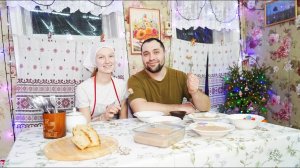 ПРИГОТОВИЛИ ХОЛОДЕЦ К НОВОМУ ГОДУ ｜ ДВА ДНЯ КОПТИЛИ ГРУДИНКУ И ДЕЛАЛИ ДОМАШНЮЮ КОЛБАСУ ｜ ОБЗОР ПЕЧИ