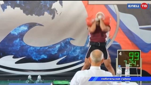 Спартаковец Мовсар Сулейманов стал чемпионом Кубка России по гиревому спорту