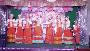 2025 г 9 марта, поют детский хор Казачата