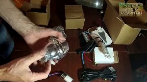 Комплект ксенона и линз в фары на Chevrolet Aveo T200!