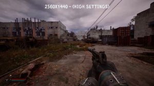 STALKER 2 Сравнение Графики на Разных Настройках