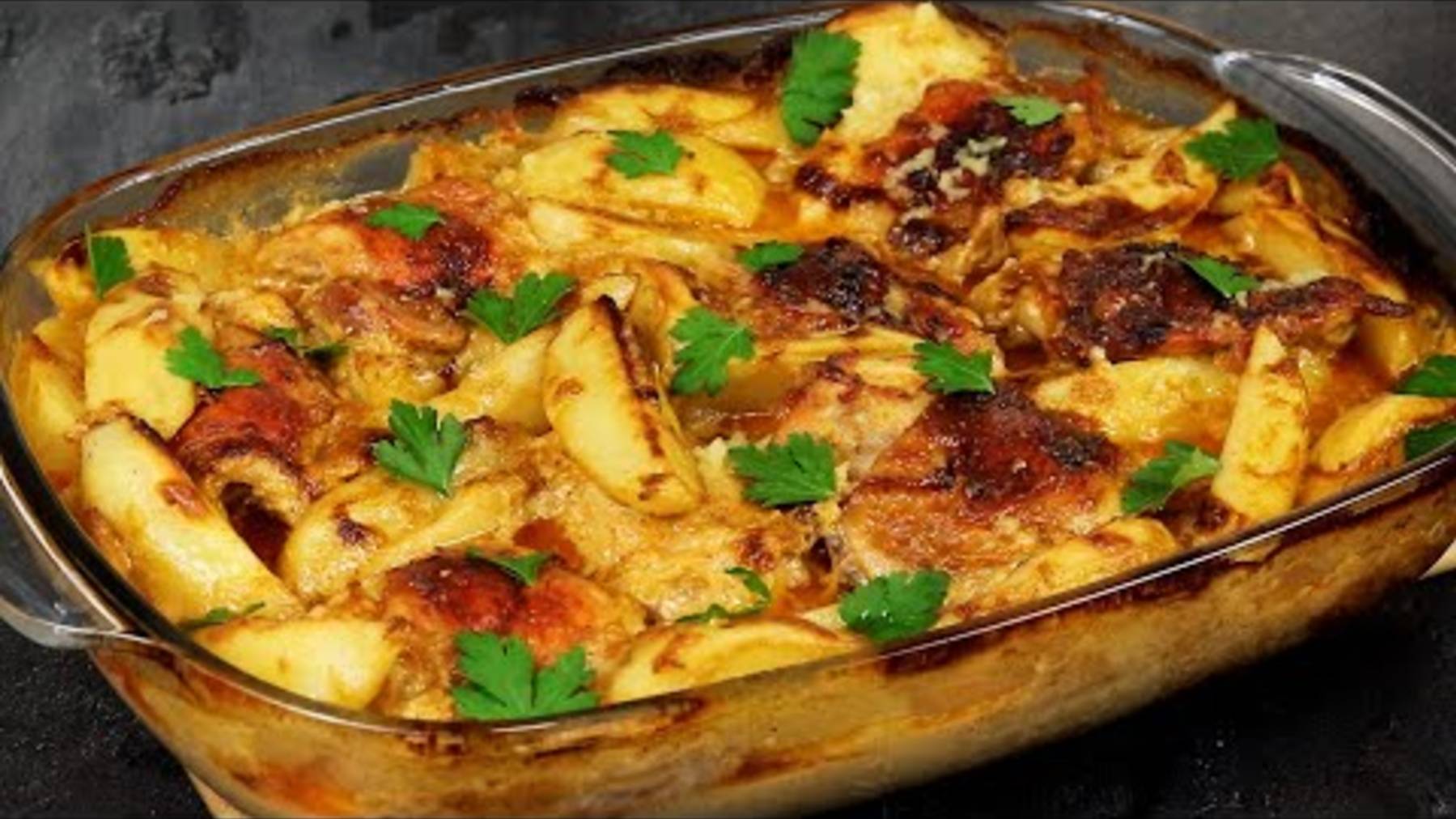 Курица с Картошкой на Ужин в Духовке! Как же это вкусно!
