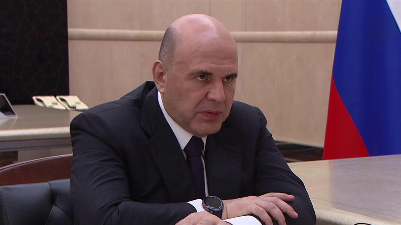 Михаил Мишустин встретился с председателем Федерального фонда обязательного медстрахования Ильей ...