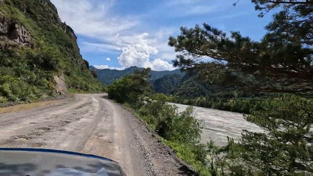 Дорога вдоль Еландинского порога. От Еланды до штолен. смотреть онлайн