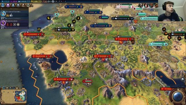 АРМИЯ ОЗОЛОТИЛАСЬ & Sid Meier's Civilization VI #9 смотреть онлайн