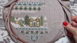 Вышивка. Продвижения Дети-ангелы, Греческий дворик, Зимнее сердце