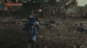 Warhammer 40,000: Space Marine 2 (тест- запуск ноутбук rtx3060, 24 Гб опера