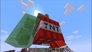 Дюп динамита в Minecraft