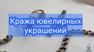 В Тобольске задержан подозреваемый в краже ювелирных изделий #72регион #мвдроссии #умвдтюмень