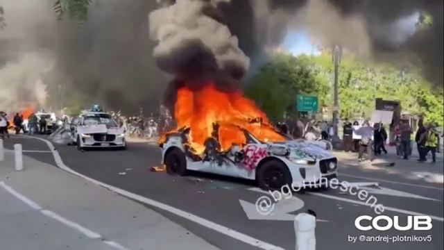 Жесть в Америке! Повстанческие протесты мигрантов в США Трамп ввел войска