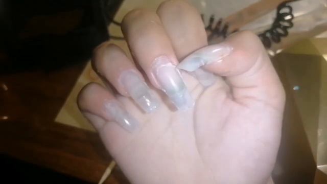 наращиваю себе ногти в 13 лет 💅/ делаю ногти/I'm building up my смотреть онлайн