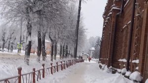 Новогодняя прогулка в городе Шуя