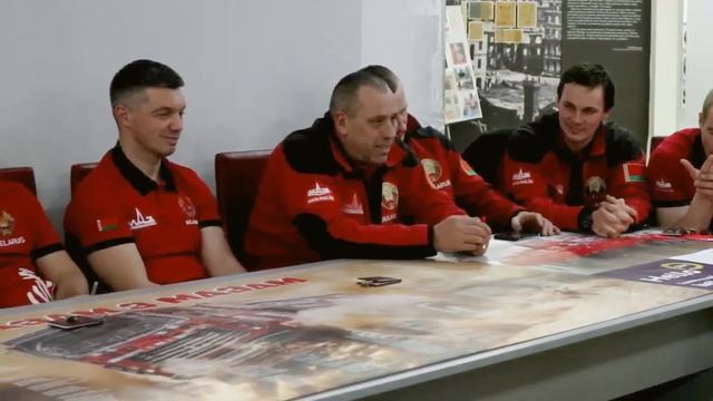 Встреча болельщиков с членами команды "МАЗ-Спортавто"