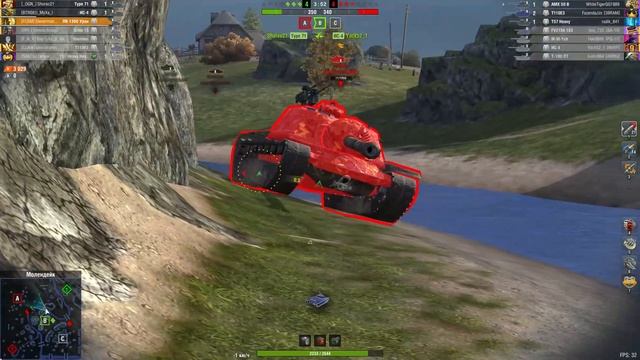 Мастера на всех танках. Tanks Blitz Мастер на ЛВ-1300 Уран 2024.10 смотреть онлайн