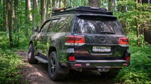 Новый алюминиевый багажник РИФ для Toyota LC 200: обзор и установка