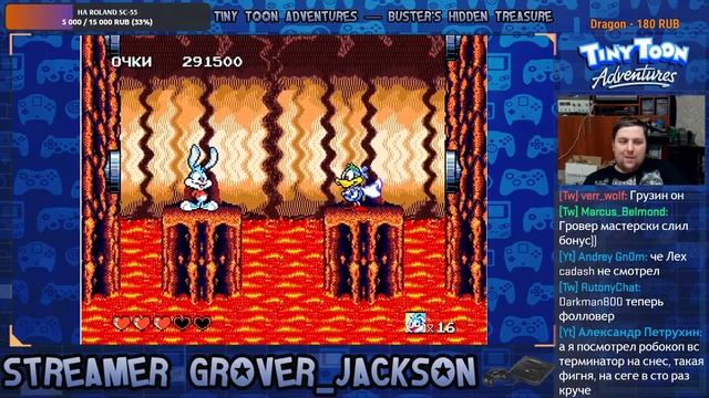Tiny Toon Adventures — Buster’s Hidden Treasure [SEGA GENESIS/MEGA DRIVE] ПРОХОЖДЕНИ? смотреть онлайн