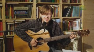 Лаврские встречи. Автор-исполнитель, уличный музыкант Андрей Приветов. Часть 1