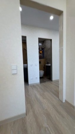 Завершили ремонт в квартире площадью 70 квадратных метров в ЖК «Облака».