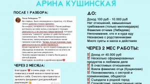 Арина новый Сценарий жизни - кейс