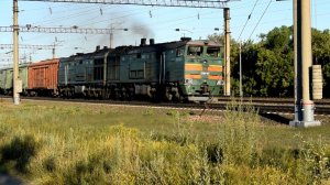 Тепловоз 2ТЭ10М-3011. Звук 10Д100.