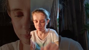 Мой макияж с помощью помады