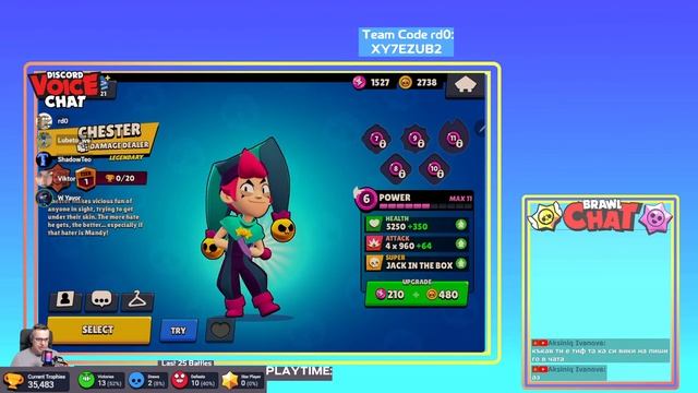 ⭐E62: Brawl Stars Live ⚔️ Включи се да играем заедно! смотреть онлайн