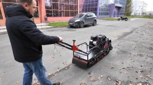 Полный ОБЗОР мотобуксировщика IKUDZO 2.0 LONG 1700/500 EKR20 от сет