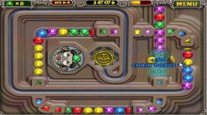 Прохождение Zuma Deluxe #6 / Пока-что не сложно!