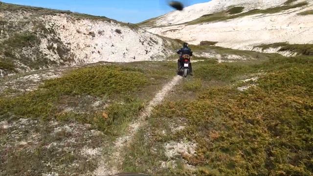 На турэндуро по Донскому оврагу Tenere 700 KLR 650 смотреть онлайн