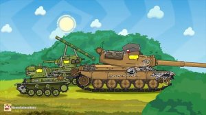 HomeAnimations – Мультики про танки  Польский Малыш спасает братьев кв-6 - Мультики про танки