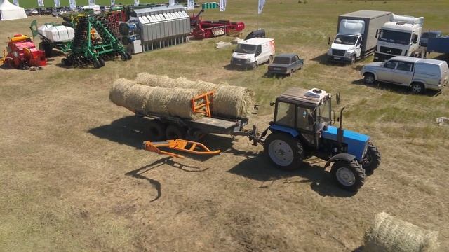 Подборщик-транспортировщик рулонов серии TRB 10 (Навига? смотреть онлайн