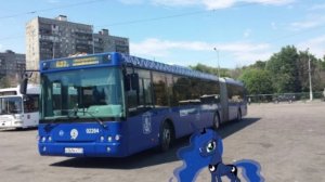 Поездка на автобусе ЛиАЗ-6213.22 № 02204 (040704) Маршрут № 617 Москва.