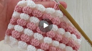 Узор крючком #веселыепетельки #вязаниекрючком #Анявяжет