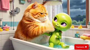 Котик и пришелец