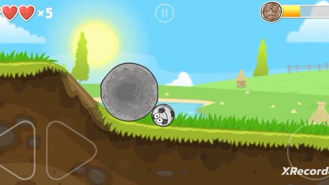 Прохождение игры Красный шарик 4 (2 и 3) уровень.Red Ball 4. смотреть онлайн