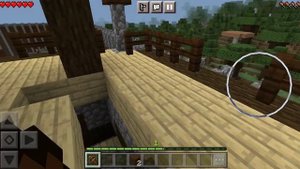 деревня разбойников в Minecraft