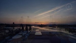 Обзор с террасы на крыше
