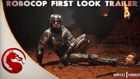 Mortal Kombat 1: Definitive Edition ✓ Robocop Первый взгляд на трейлер 👍🚀👇