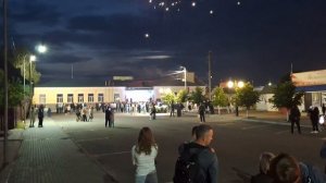 Салют на день России в Башмаково.