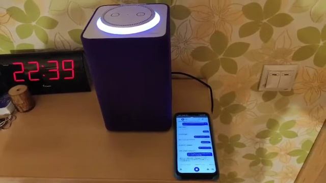 Алиса разговаривает сама с собой. Я просто сказал "Али? смотреть онлайн