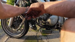 Замена антифриза,термостата и свечей на Suzuki sv650
