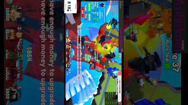 Играю с ПОДПИСЧИКАМИ/ПРО! в Endless ** Toilet Tower Defence ** смотреть онлайн