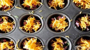 Картофель с сыром и зеленым луком