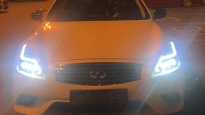 Фары Infiniti G37 coupe