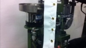 Установка люверса 12 мм / Grommet installation 12 mm