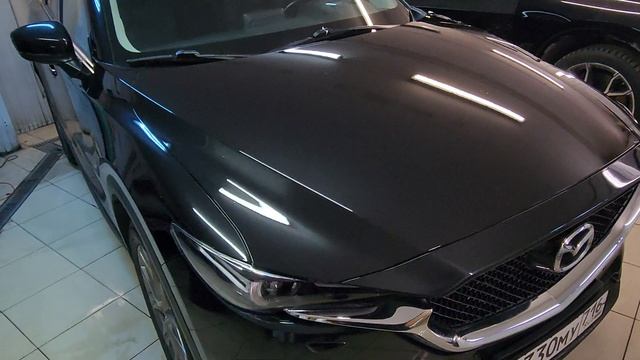 Mazda CX5 - забронировали прозрачной полиуретановой плёнк смотреть онлайн